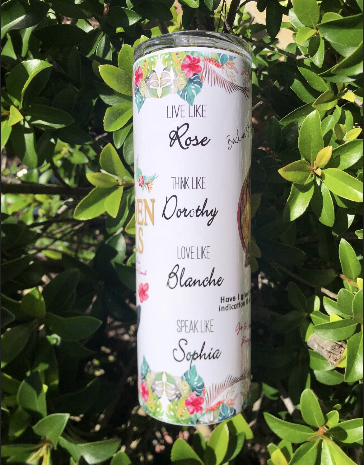 Golden Girls Skinny Tumbler 20 oz
