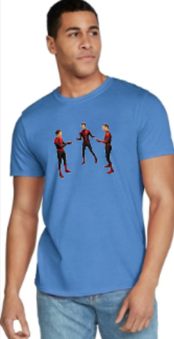 3 Peter Parker/Spiderman Shirt