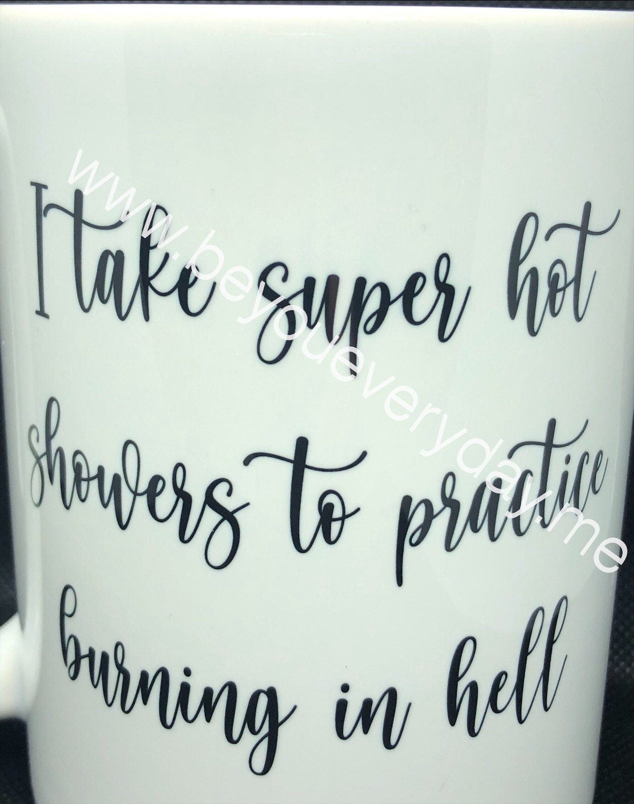 Custom mug, funny mug, coffee mug, custom coffee cup, just divorced gift, Mother’s Day, Mother’s Day gift, I take hot showers, humorous mug