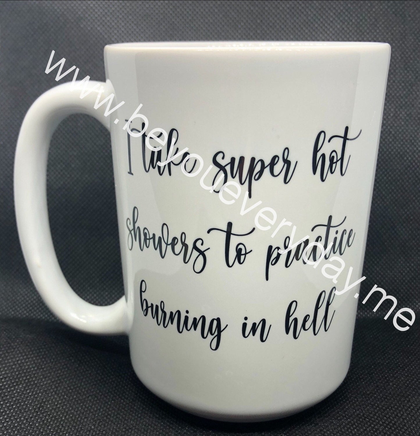 Custom mug, funny mug, coffee mug, custom coffee cup, just divorced gift, Mother’s Day, Mother’s Day gift, I take hot showers, humorous mug