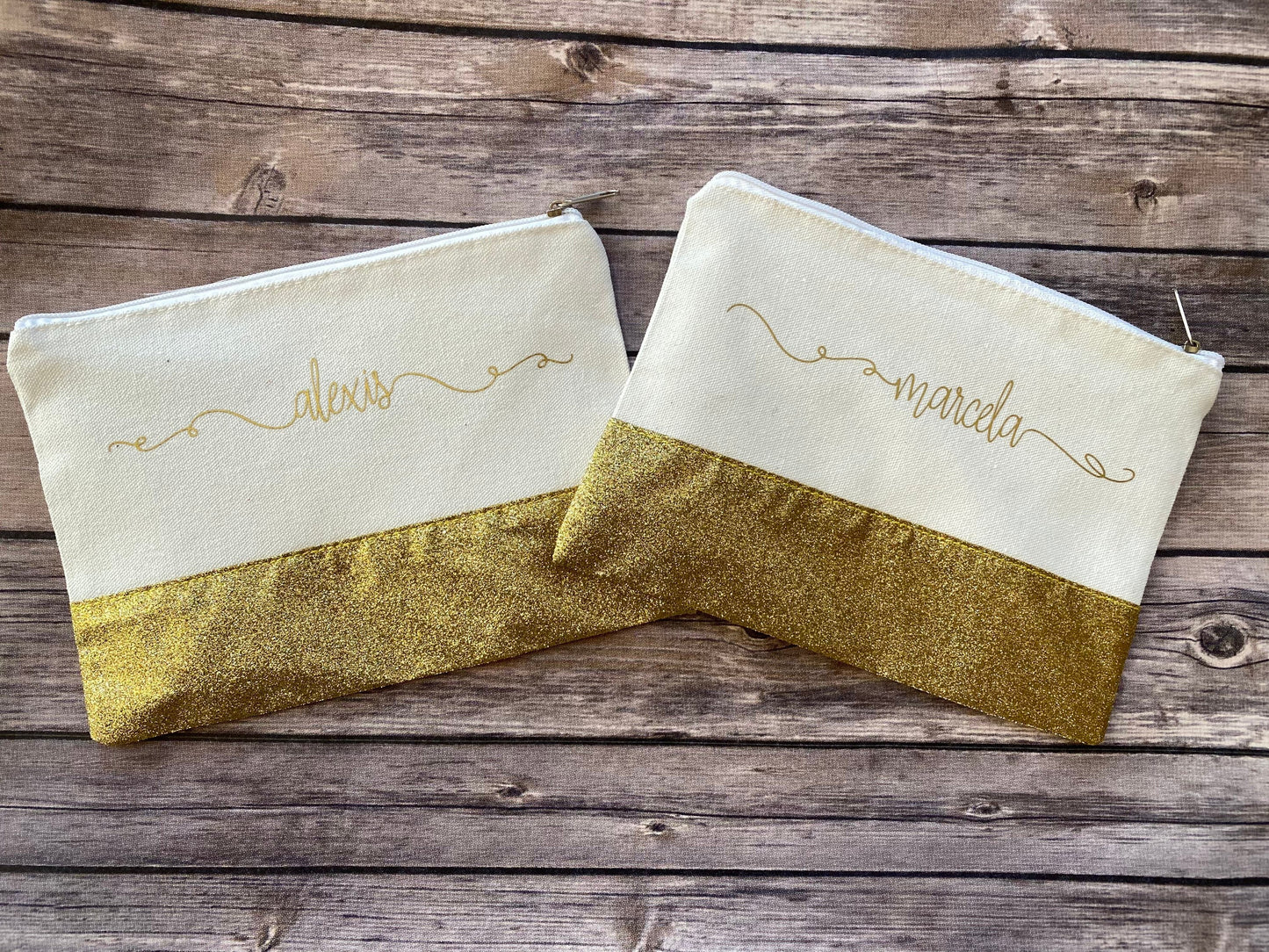 Custom makeup bag, cosmetic bag, personalized bag, toiletries bag, travel