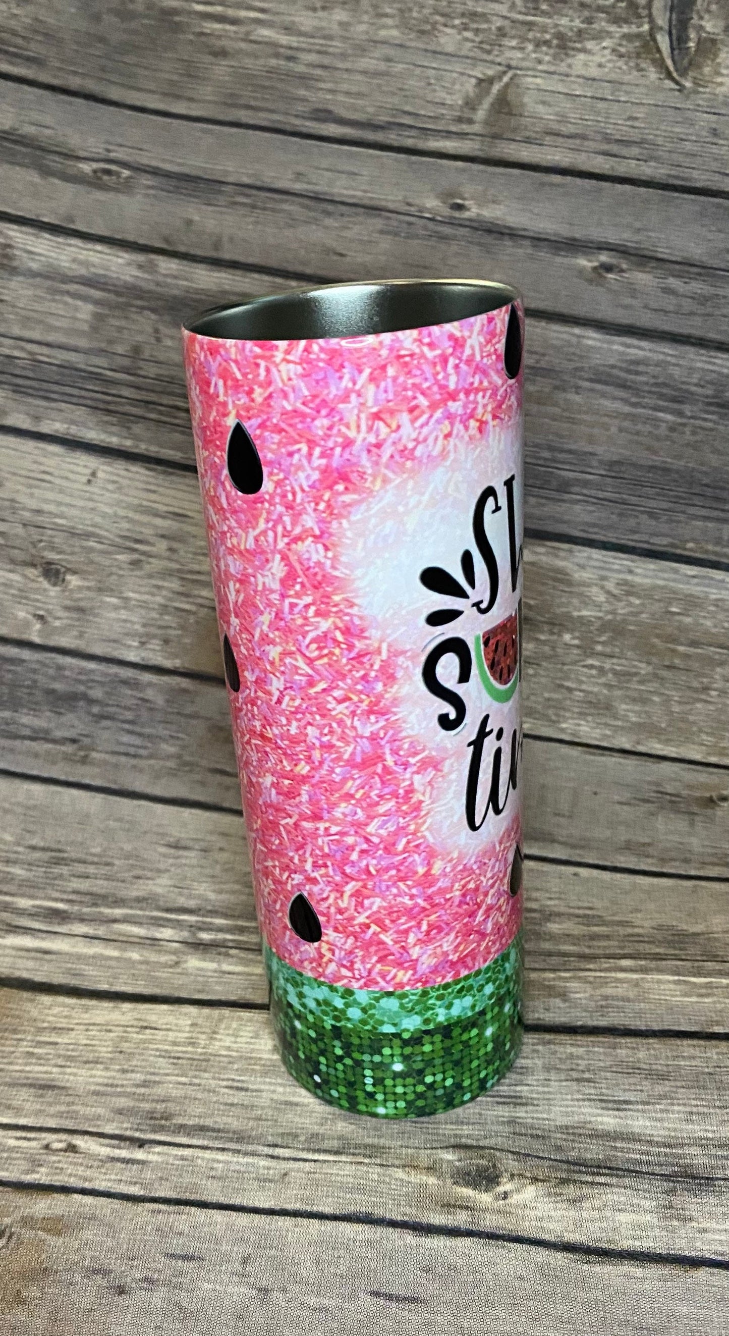 watermelon, 20oz skinny tumbler, summer tumbler, watermelon tumbler, double wall tumbler, maars tumbler, sublimation tumbler, mother’s day