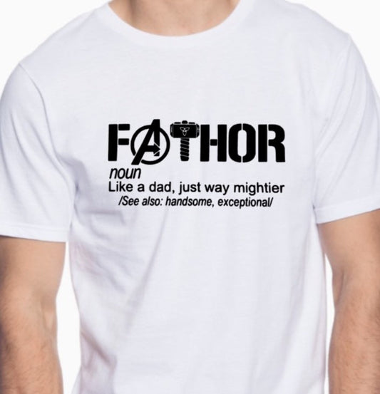 Fathor’s day shirt, Thor, comic book, Father’s Day shirt, Father’s Day gift, dad gift, custom shirt, personalized gift for Father’s Day