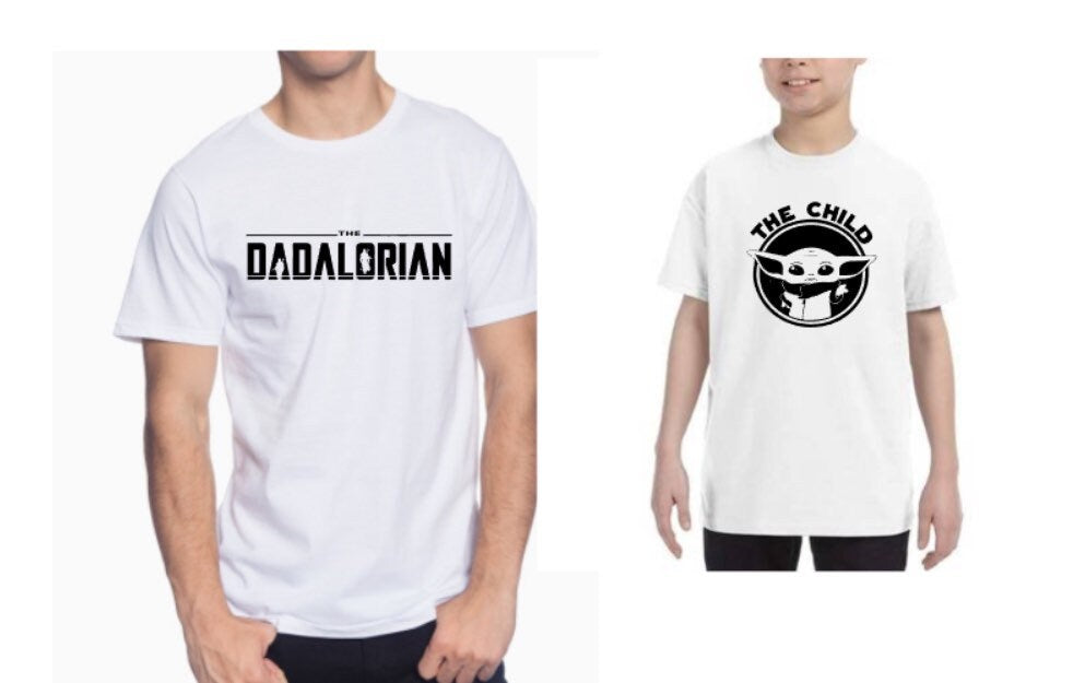 Father’s Day shirt, father and kid shirts, dadalorian shirt, the child, matching shirts, matching dad and kid shirt, Father’s Day,
