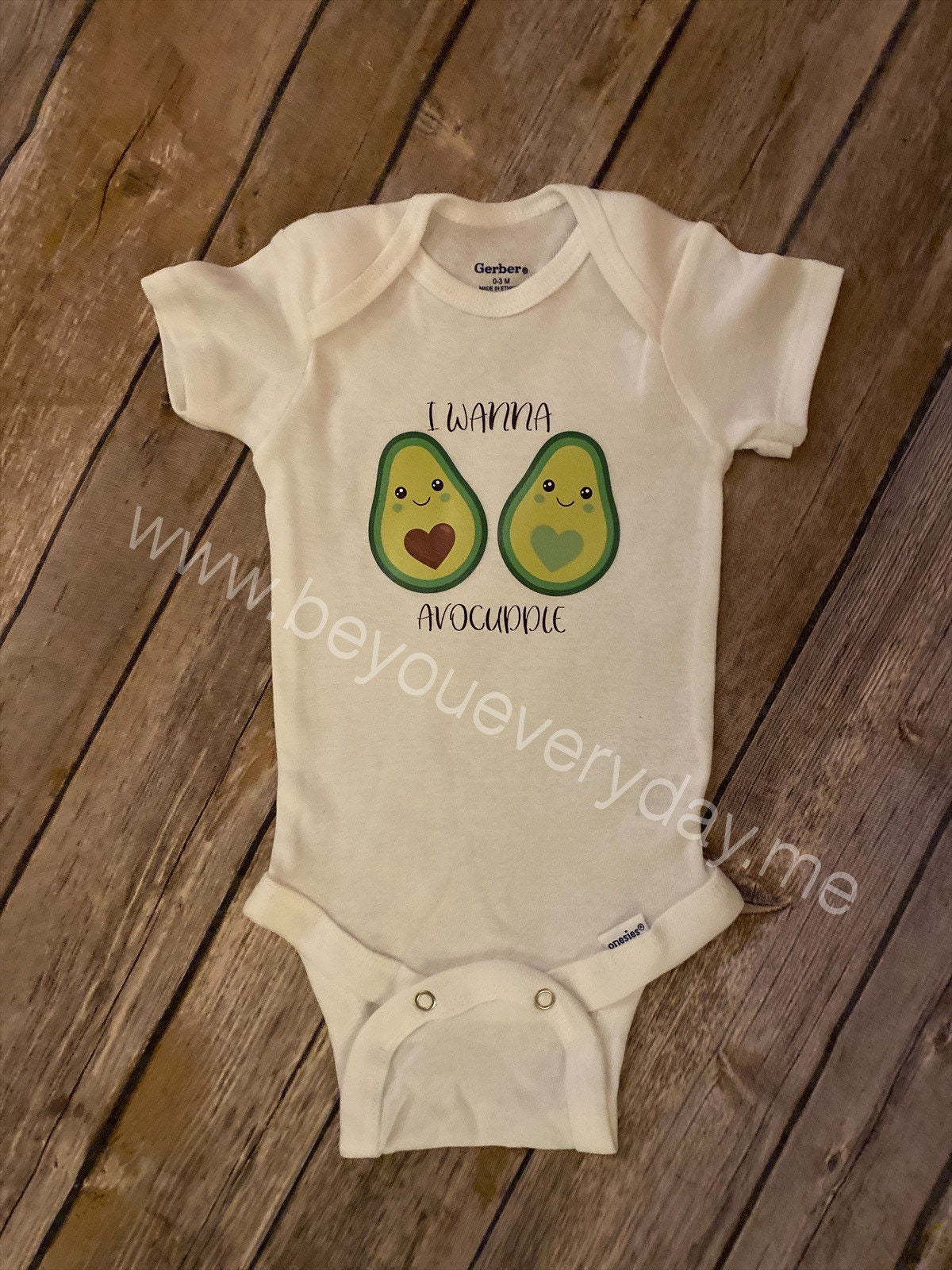 I wanna avocuddle, baby bodysuit, newborn gift, significant other gift, gift for a loved one, lovers, avocado, cuddle buddy, white shirt