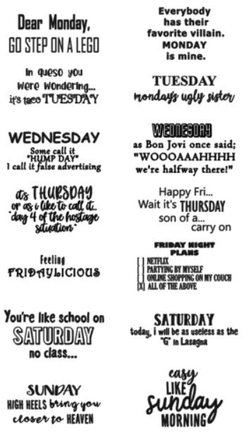 Days of the week underwear | womens size days of the week underwear | adult days of the week underwear | days of the week panties |Christmas