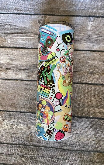 80's Baby 20oz Skinny Tumbler