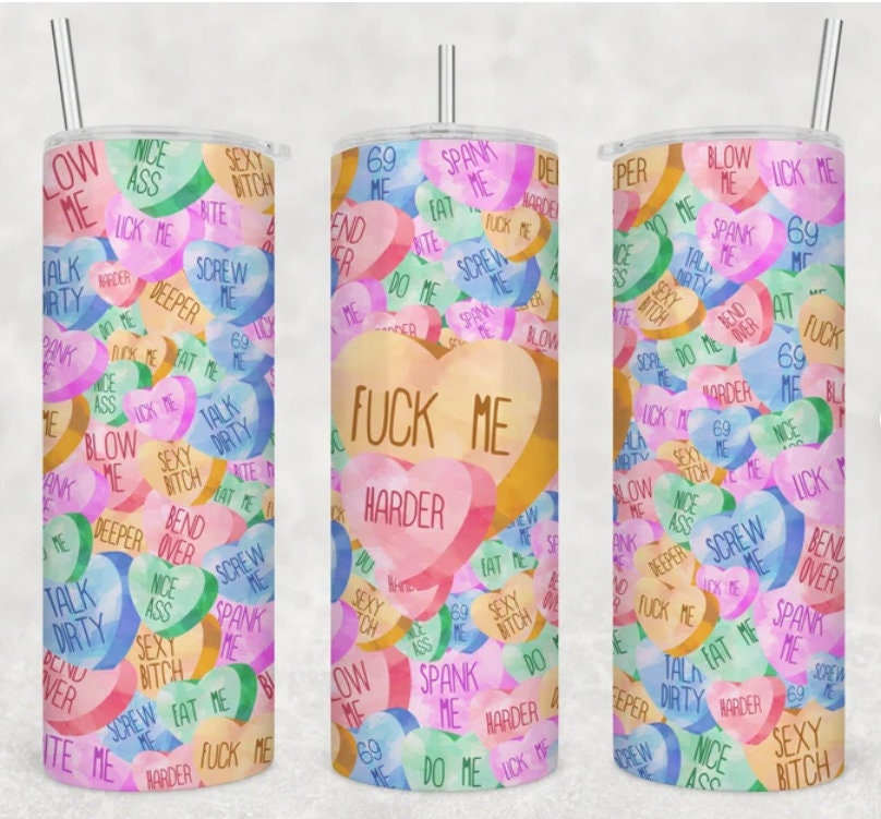 Valentine's day gift, valentine's hearts, naughty valentine's day gift, naughty tumbler, valentine's day gift, Valentine's day gift for him