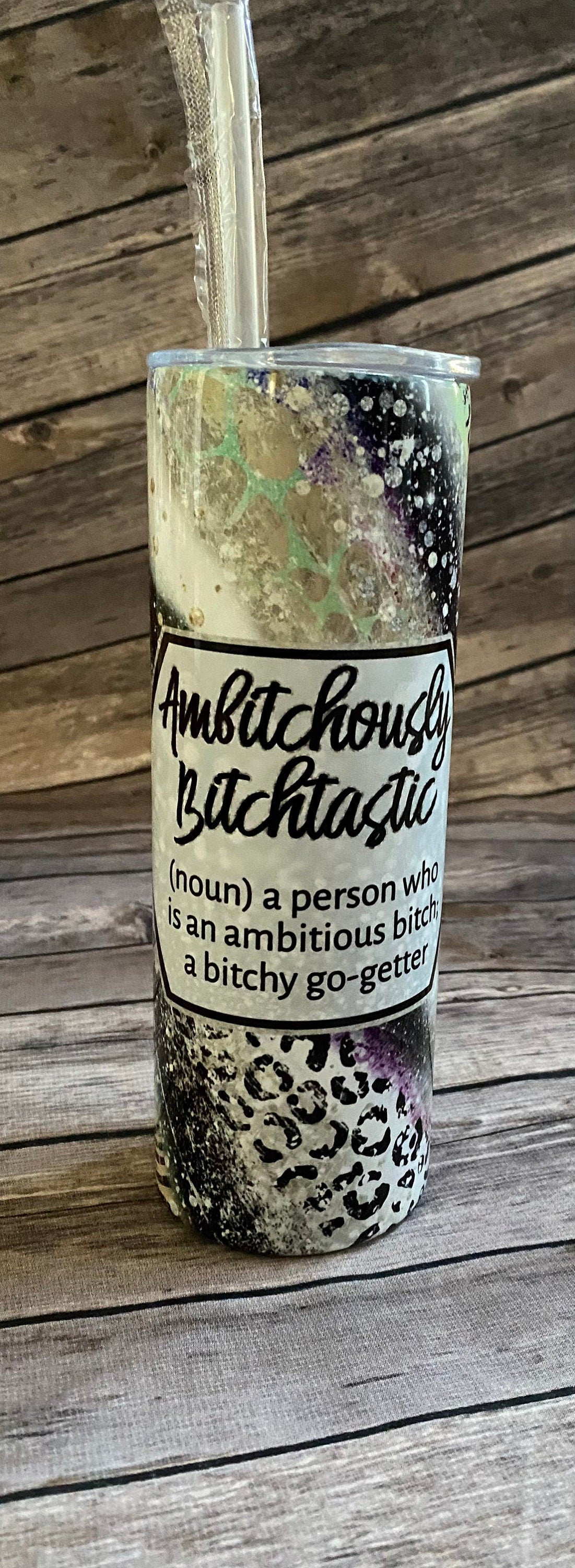 AMBITCHOUS 20oz Skinny Tumbler