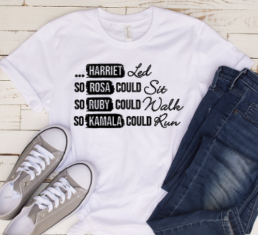 Harriet, Rosie, Ruby Kamala shirt