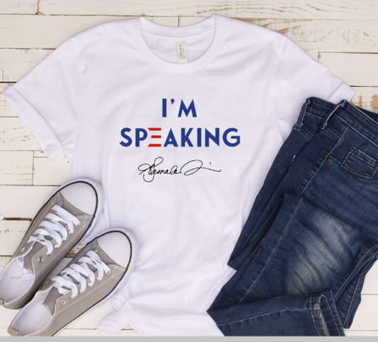 Kamala "I'm Speaking" shirt