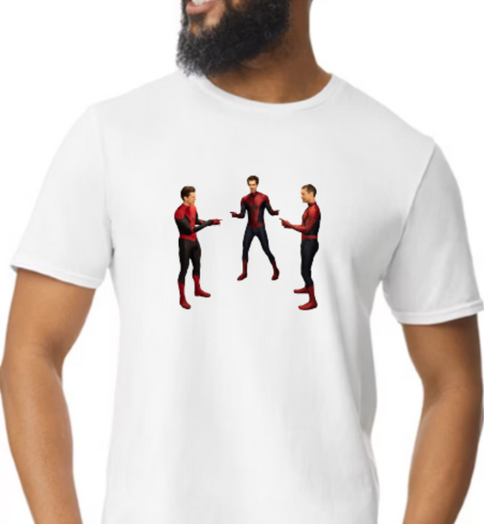 3 Peter Parker/Spiderman Shirt