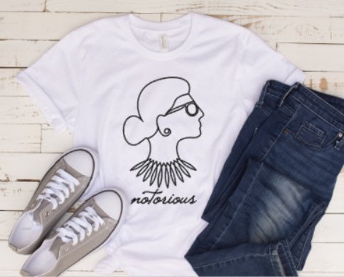 RBG shirt, Notorious, notorious RBG shirt, I dissent, women’s rights, empowered women, my body my choice, feminist shirt