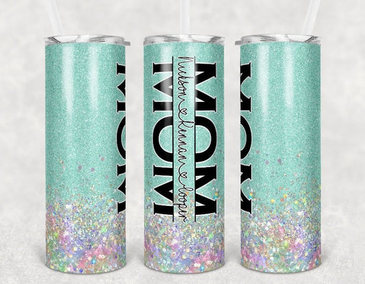 Mother’s Day gift, mom gift, 20oz skinny tumbler, double wall tumbler, mom tumbler, mom skinny tumbler