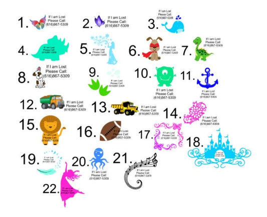 Temporary Tattoo Sheet
