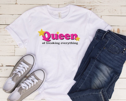 Queen of freaking everything, gay pride, pride shirt, queen, love is love, diva, gay pride shirt, lgbtq