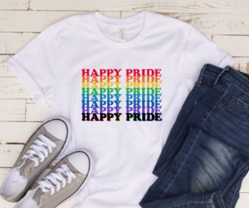 happy pride, lgbtq shirt, pride shirt, gay pride, ally shirt, gay pride shirt, love is love, lgbtq, queer, ally, happy pride shirt,