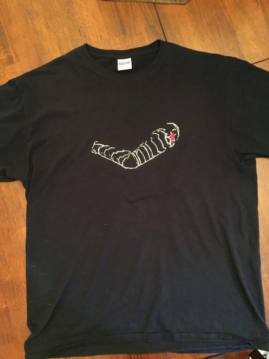 Mechanical arm Tshirt, comic book, super hero, bucky,